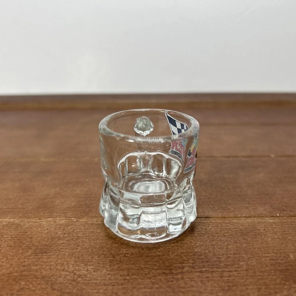 Dover International Speedway Mini Mug Shot Glass Tooth Pick‎ Holder Souvenir